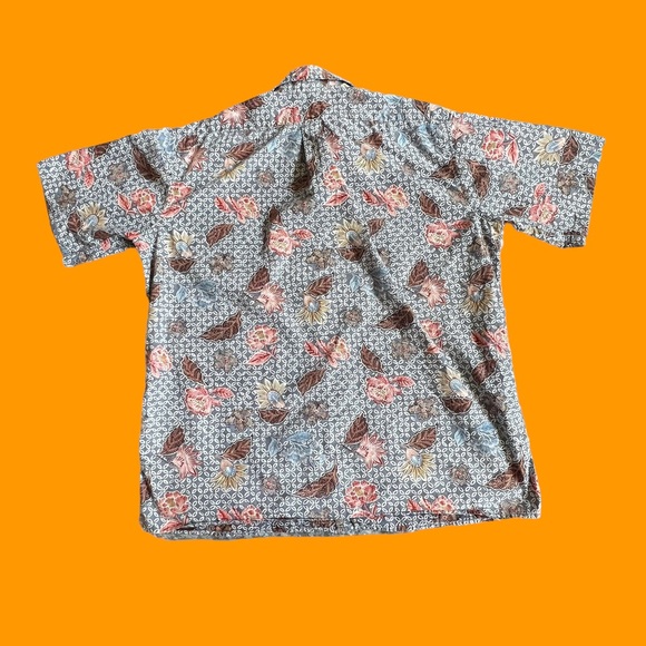 Reyn Spooner Button Shirt Hawaiian Floral Print 100% Cotton Men Size XXL - Picture 2 of 6